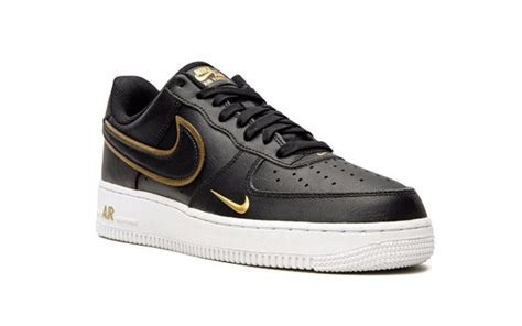 nike air force 1 heren zwart goud|nike air force 1 nederland.